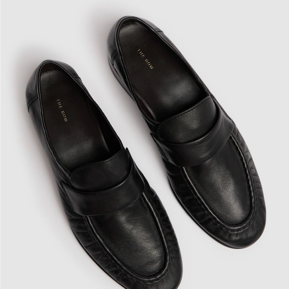 The Row Soft Leather Loafers size 38